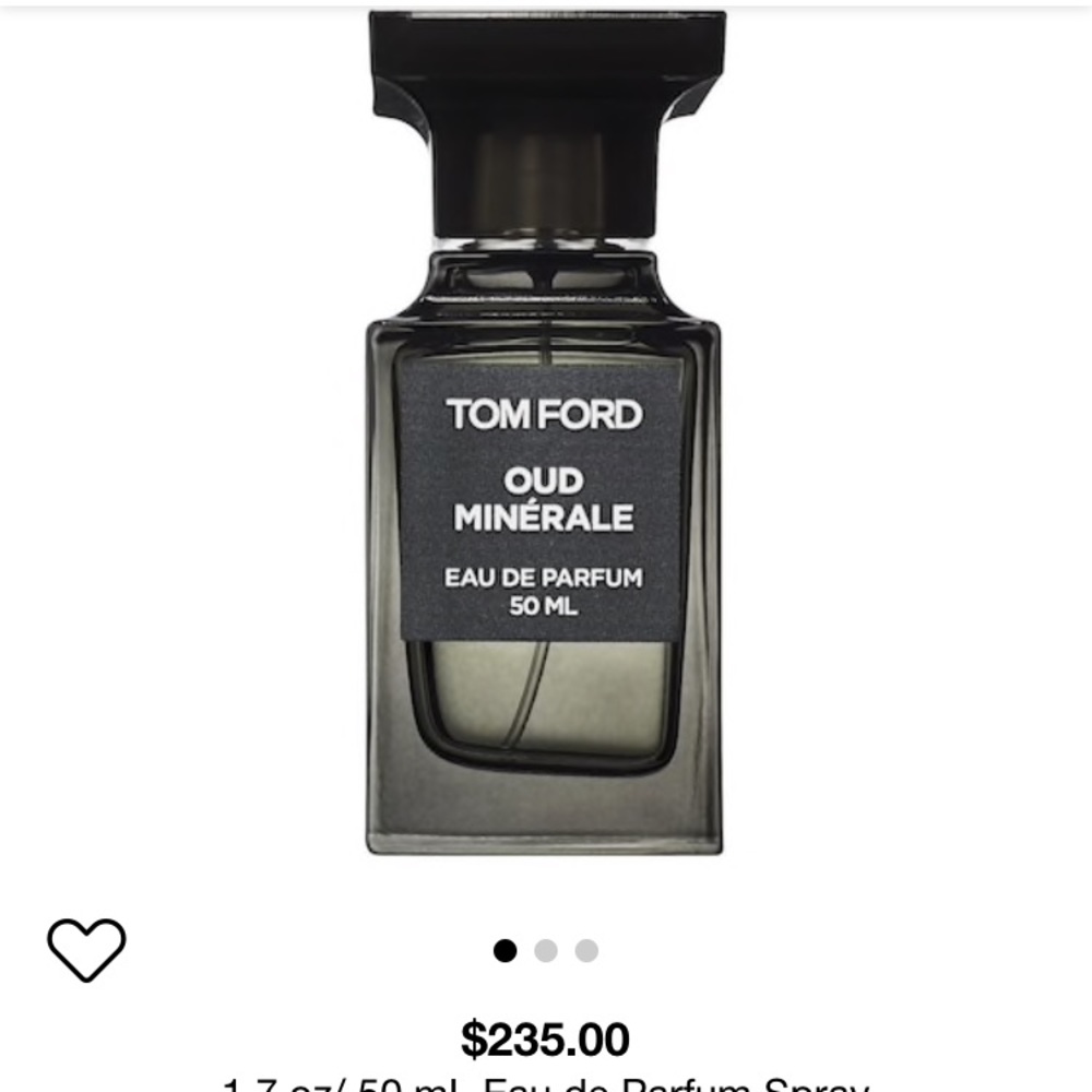 ☀️SOLD☀️Tom Ford “Oud Minerale” men’s